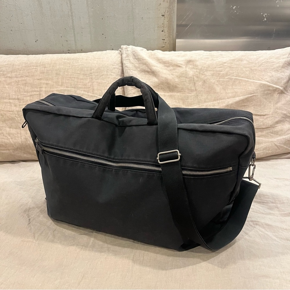 Comme des Garçons Homme Tin Cloth Duffle Bag, Black